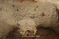 Ce goulot s’ouvrant en contrebas dans le sol d’une salle pouvait aisément être obstrué (Poitou, France). Moyen Age 
 Poitou 
 fortification 
 guerres 
 souterrain 
 souterrain aménagé 
 souterrain-refuge 