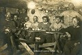 Soldats allemands installés dans les creutes à Vézaponin dans l'Aisne en 1916 (France, Première Guerre mondiale). 14-18 
 Aisne 
 Vézaponin 
 allemands 
 archives 
 carrière souterraine 
 creutes 
 première guerre mondiale 
 souterrain
tunnels 